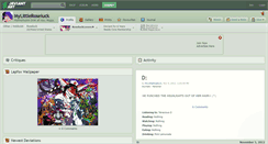 Desktop Screenshot of mylittleroseluck.deviantart.com