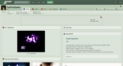 Desktop Screenshot of fuelfiredesire.deviantart.com