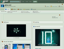 Tablet Screenshot of deino-erd.deviantart.com