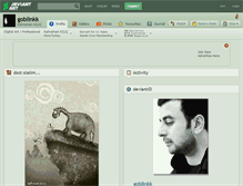 Tablet Screenshot of goblinkk.deviantart.com