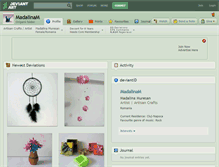 Tablet Screenshot of madalinam.deviantart.com