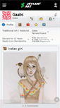 Mobile Screenshot of gaabs.deviantart.com