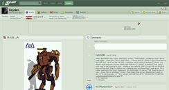Desktop Screenshot of keydan.deviantart.com