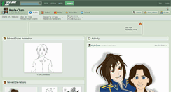 Desktop Screenshot of kayla-chan.deviantart.com