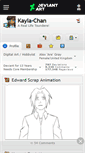 Mobile Screenshot of kayla-chan.deviantart.com