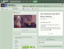 Tablet Screenshot of cdd-fans.deviantart.com