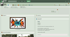 Desktop Screenshot of bitle.deviantart.com