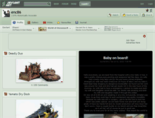 Tablet Screenshot of enc86.deviantart.com