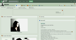 Desktop Screenshot of katiuska.deviantart.com