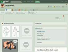 Tablet Screenshot of flabrgasted.deviantart.com