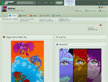 Tablet Screenshot of dohrac.deviantart.com