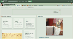 Desktop Screenshot of hawktalonjulietree.deviantart.com