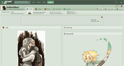 Desktop Screenshot of hollowhikari.deviantart.com
