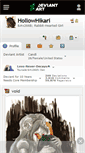 Mobile Screenshot of hollowhikari.deviantart.com