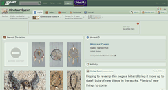 Desktop Screenshot of minotaur-queen.deviantart.com