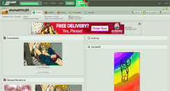 Desktop Screenshot of akumashitsuji0.deviantart.com