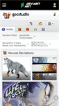 Mobile Screenshot of gocstudio.deviantart.com