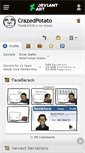 Mobile Screenshot of crazedpotato.deviantart.com
