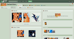 Desktop Screenshot of charizard-fans.deviantart.com