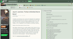 Desktop Screenshot of fictionunlimited.deviantart.com