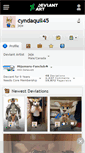Mobile Screenshot of cyndaquil45.deviantart.com