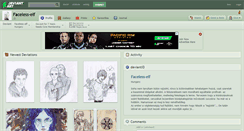 Desktop Screenshot of faceless-elf.deviantart.com