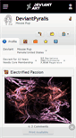 Mobile Screenshot of deviantpyralis.deviantart.com
