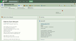 Desktop Screenshot of kibblesnbits1053.deviantart.com
