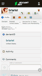 Mobile Screenshot of briariel.deviantart.com