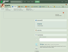Tablet Screenshot of briariel.deviantart.com
