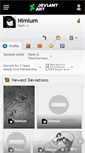 Mobile Screenshot of nimium.deviantart.com