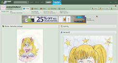 Desktop Screenshot of animechickewl.deviantart.com