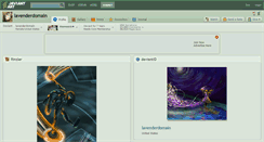 Desktop Screenshot of lavenderdomain.deviantart.com