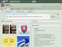 Tablet Screenshot of kukalive.deviantart.com