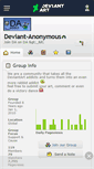 Mobile Screenshot of deviant-anonymous.deviantart.com
