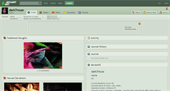 Desktop Screenshot of dark7muse.deviantart.com