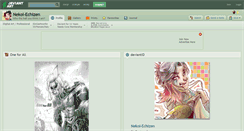Desktop Screenshot of nekoi-echizen.deviantart.com