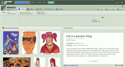 Desktop Screenshot of hitotachi.deviantart.com