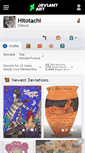 Mobile Screenshot of hitotachi.deviantart.com