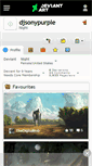Mobile Screenshot of djsonypurple.deviantart.com