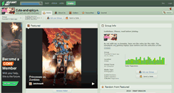 Desktop Screenshot of cute-and-spicy.deviantart.com