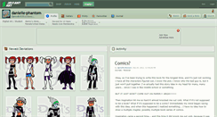 Desktop Screenshot of danielle-phantom.deviantart.com