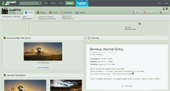 Desktop Screenshot of andiffw.deviantart.com