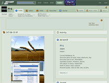 Tablet Screenshot of m-q.deviantart.com