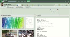 Desktop Screenshot of joyfulwaters.deviantart.com