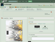 Tablet Screenshot of kveldsvanger.deviantart.com