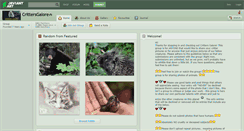 Desktop Screenshot of crittersgalore.deviantart.com