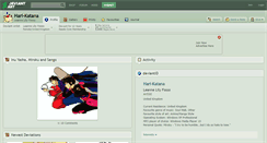 Desktop Screenshot of hari-katana.deviantart.com