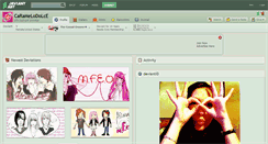 Desktop Screenshot of caramelodolce.deviantart.com