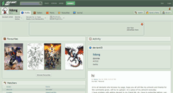 Desktop Screenshot of lidong.deviantart.com